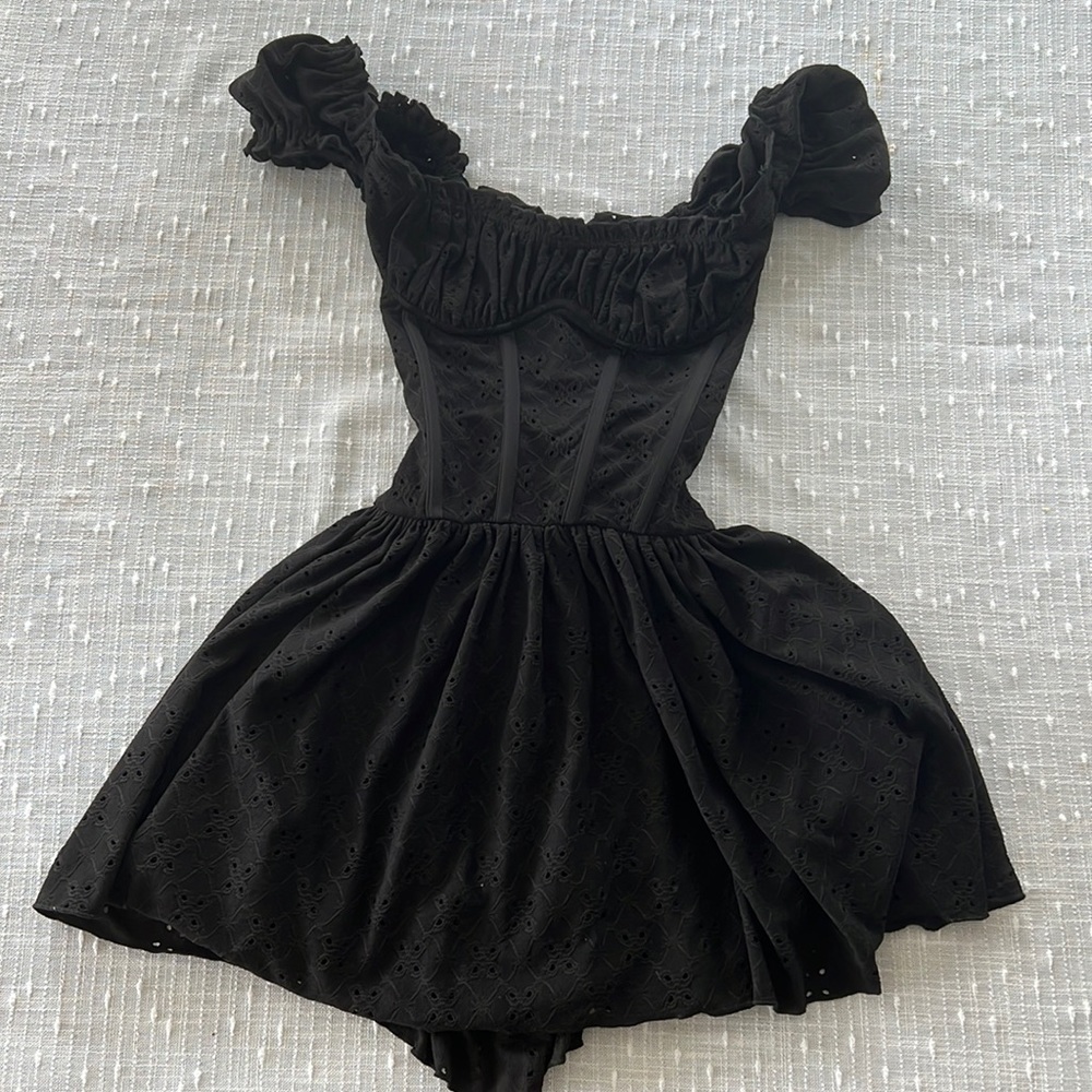 Lucy in the sky black dress